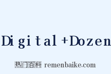 Digital+Dozen是什么意思的图片